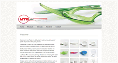 Desktop Screenshot of litoplast.com