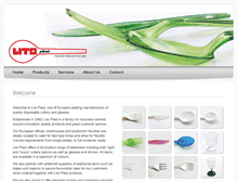 Tablet Screenshot of litoplast.com